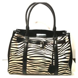 Ann Taylor Leather & Fur Purse